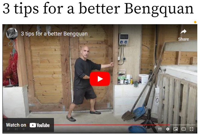Xingyi bengquan power – 3 tips for a better Bengquan